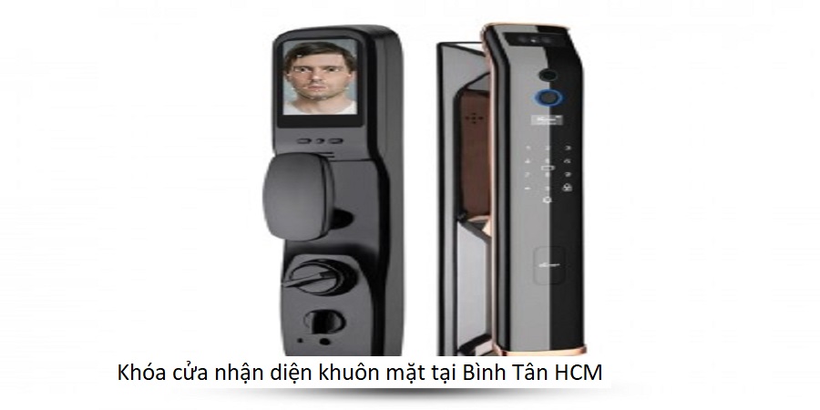 Khóa cửa nhận diện khuôn mặt tại Bình Tân HCM